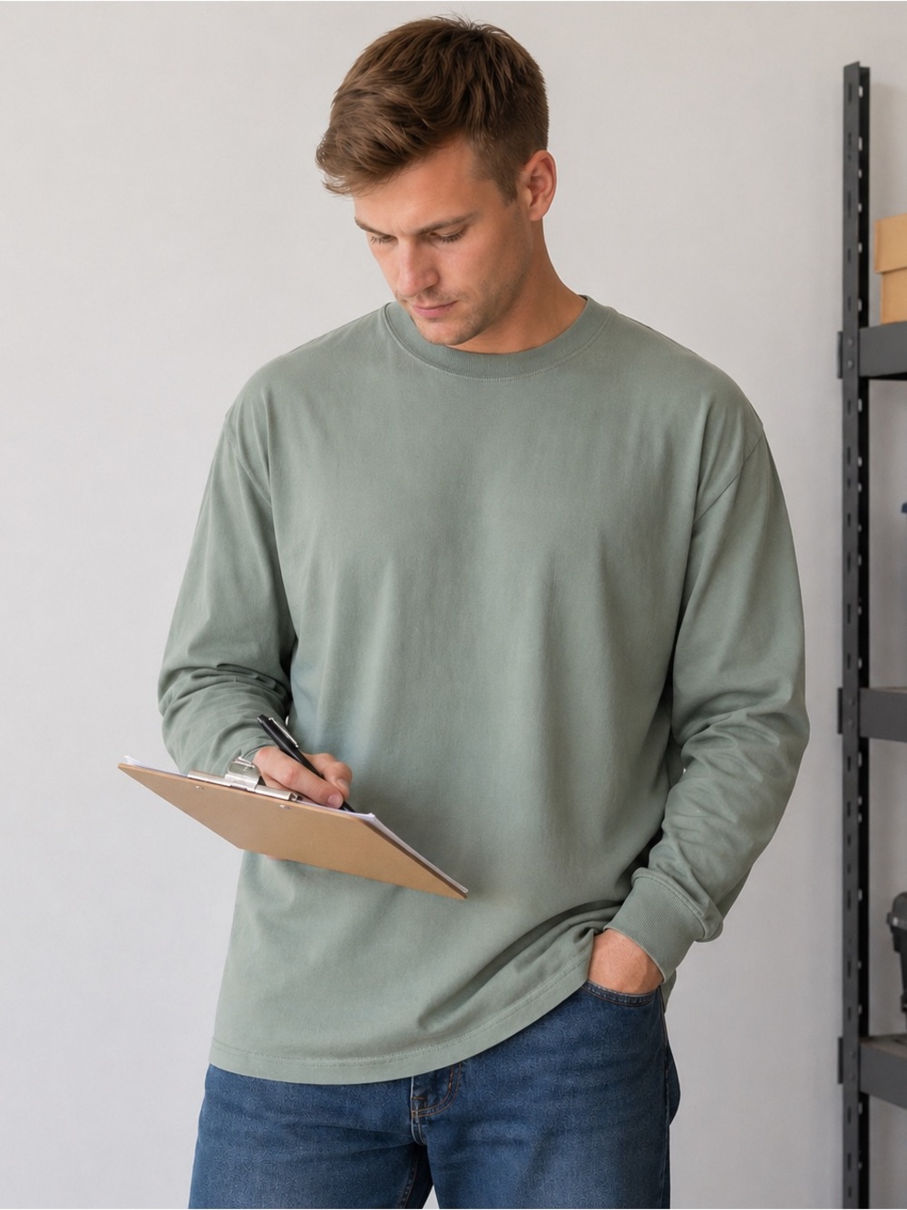 ✨ Hanes Long Sleeve Tee – Everyday Essential ✨